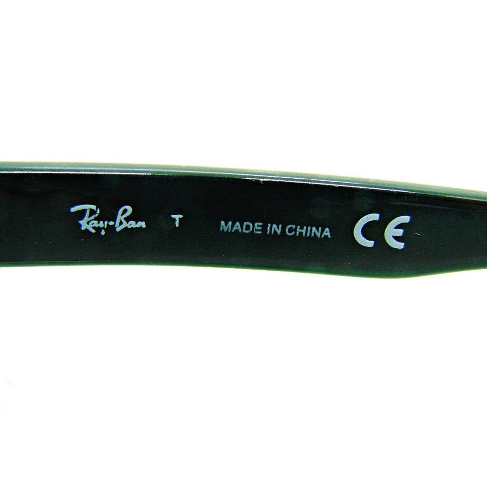 RAY-BAN RX5268 5119 Matte Black Square Frame Plastic Unisex With Case 50-17-135 - Picture 5 of 11